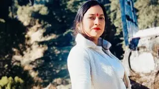 Snow view Nainital [tracking with family] //Uttarakhand ❤🧿 # video #viral #tracking #Nainital 