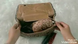 what's in my bag | simply silly things | I crochet this bag by myself