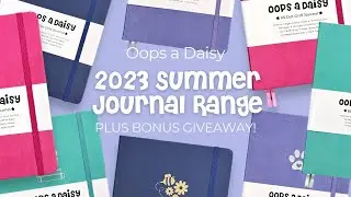 Oops a Daisy 2023 Dot-Grid Journal Range - PLUS: Your Chance to WIN!