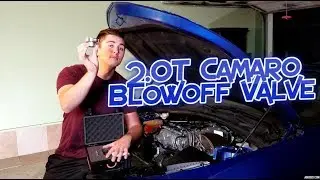 The Worlds First And Only 2.0 Turbo Camaro Blowoff Valve!