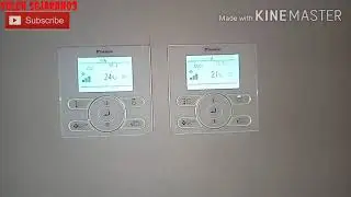 Cara memperbaiki Error kode U9 pada remot Daikin tipe VRV IV