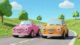 Color Change Cars Song 🚗🎨 | Fun Colors & Vehicles Song for Toddlers to Sing and Learn