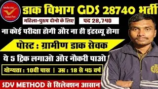 GDS Vacancy 2026 |Post Office Vacancy2026 | India Post GDSVacancy 2026 | By mallu sir 