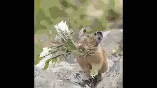 Spotting A Very Cute Mouse With Flowers In His Mouth In Honduras