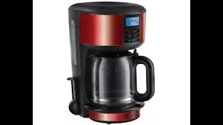 Распаковка. Капельная кофеварка RUSSELL HOBBS Legacy Red (20682-56)