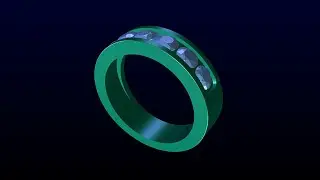 How to Design Ring with Matrix 8 Jewelry #265 #umphumrin #jewelrydesign #trending