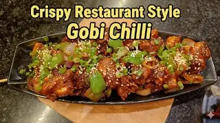 Crispy Gobi Chilli: Indo-Chinese Delight😋 #trending #instagood #love #carving #streetfood #chilli 