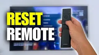 How To Reset Samsung TV Remote (Unpair & Pair)