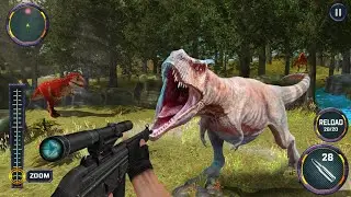 Dinosaur Shooting Dino Hunter Offline Android gameplay