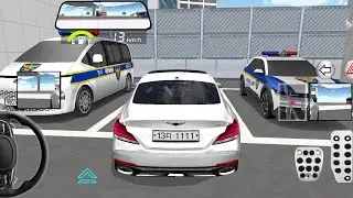 New fresh white Mercedes car in petrol pump || 3D driving class game play video