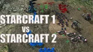 ESTA PARTIDA DE STARCRAFT 1 vs STARCRAFT 2 FUE UN ERROR
