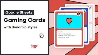 Create Gaming Cards with Google Sheets & Canvas App built with FabricJS | ReactJS