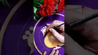 Tanjore Fabric Painting #shorts