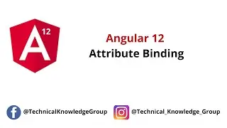 Angular 12 - Attribute binding in Angular 12