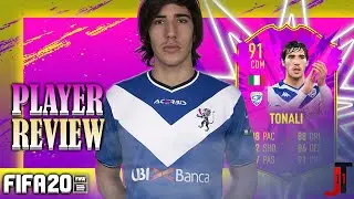 FIFA 20 FUTURE STAR TONALI 91 PLAYER REVIEW