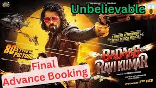 Badass Ravikumar: Advance booking update!! FilmyGyan
