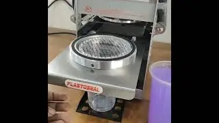 Automatic cup sealer / cup sealing