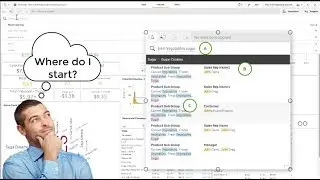 Global Smart Search - Part of the Associative Difference