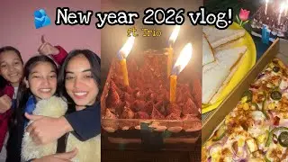 NEW YEAR 2026 VLOG!🫂🌷 ft.The Trio || Keerti vlogs