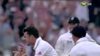 Clarke Dismissed by J. Anderson - Day One, First Ashes Test, 2013