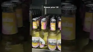 Breezer price 130 different flavours#teluguvlogs #liquor