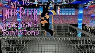 WR3D Top 10 Undertaker Tomstone