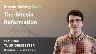 Халвинг 2020: Реформа биткоина с Тууром Демеестером