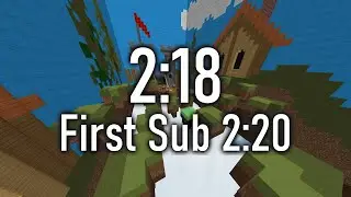 [World Record] Hypixel Parkour Duels BOOSTLESS in 2:18