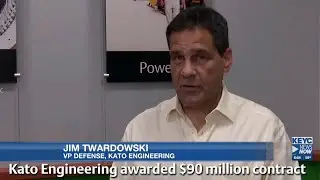 KEYC - Jim Twardowski Interview on CVN 81 Ford-Class Aircraft Carrier Contract