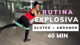 FORTALECE TUS GLÚTEOS Y ABDOMEN 🔥 | Con calentamiento y estiramiento incluidos 🔥