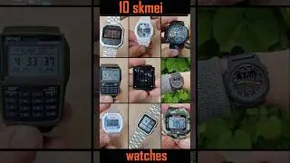 10 new Skmei watches of 2025 quick preview #skmeiwatch #gedmislaguna #top10
