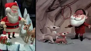 Santa and Rudolph Figures From TV Special Up for Auction