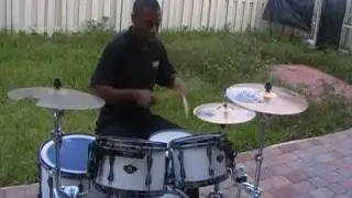 Aaaaamazing drummer Killing ......Backyard Style!!
