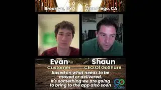 GoShare Customer Spotlight - Evan on Why GoShare is the Best App for Same Day Moving & Delivery Help