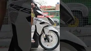 CLICK 125 MAGIC LOW+FENDER FITMENT❗🔥#click #click125 #hondaclick125 #lowered #motorcycle #dailyvlog