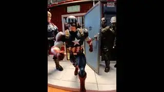 Marvel&rsquo;s Heroes have a surprise for CrossBones & Baron Zemo.  video made with NaukNauk.