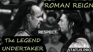 In The End Status |Linkin Park Status | Roman Reigns  Respect the  Legend Undertaker{BY STATUS PRO🖤🖤