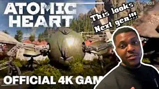 This looks NEXT GEN!!! Atomic Heart Boss fight gameplay! (Reaction)