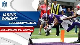 Adam Thielen's Great Sideline Grab & Jarius Wright's TD Catch! | Bucs vs. Vikings | NFL Wk 3