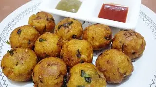 Vegetable poha balls snacks with khana khazana