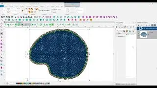 Chenille option I moss or chain | Chenille embroidery