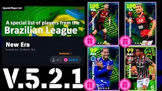 Campanha do BRASILEIR&Atilde;O e CONTRATOS no eFootball 2026 Mobile