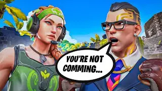I coached him how to have RADIANT comms