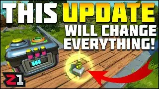 This Update WILL Change EVERYTHING ! Scrap Mechanic Survival Update | Z1 Gaming
