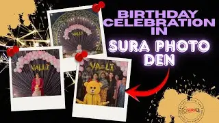 Birthday vibes at Sura Photo Den Capturing moments that sparkle #BirthdayShoot #SuraPhotoDen #sura