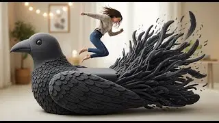 Which Crow Bed Would You Choose? 🐦✨ | Oddly Satisfying AI ASMR
