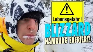 NIEMAND durfte raus – ich bin beim TODES-BLIZZARD durch Hamburg gelaufen