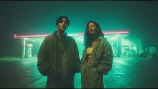 Neon Pit Stop ⛽ Korean Electro Pop Synth Chill | Y2K Late Night Drive