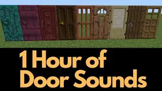 1 Hour of Minecraft Door Sounds
