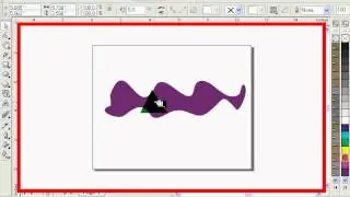 COREL DRAW 11 COMPLETE TUTORIALS IN URDU Free Hand Tool